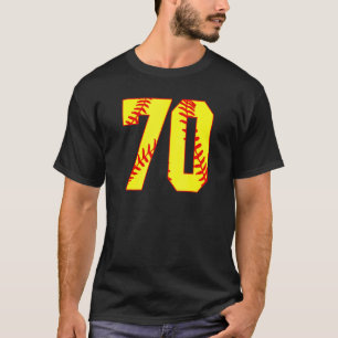 Softball 70 Fast Pitch Love Softball Mum Favourite T-Shirt