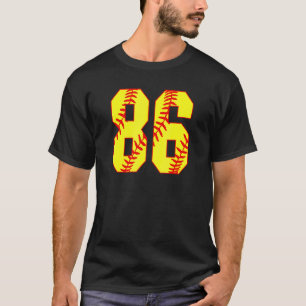 Softball 86 Fast Pitch Love Softball Mum Favourite T-Shirt