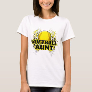 Softball Aunt (cross).png T-Shirt
