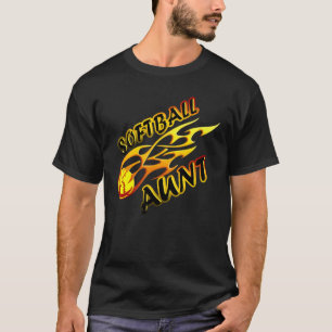 Softball Aunt Happy Mother's Day Sport  Aunt Birth T-Shirt