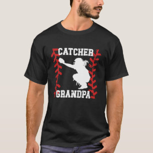 Softball Catcher Grandpa Softball Catcher Grandfat T-Shirt