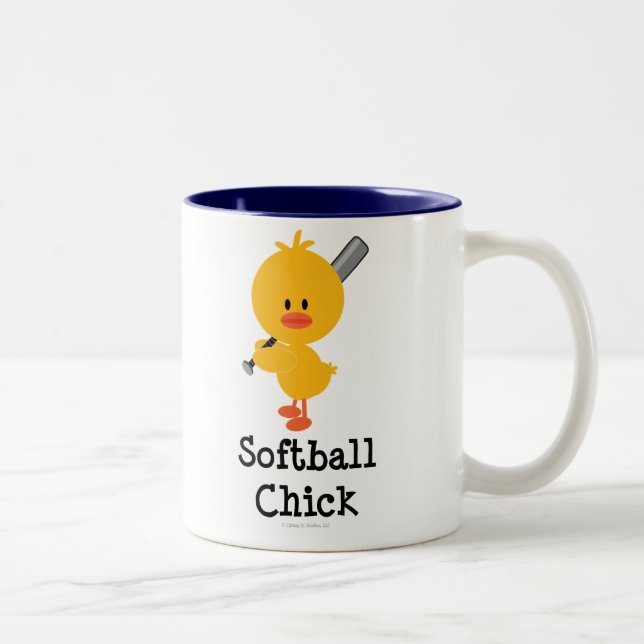 Softball Chick Mug (Right)