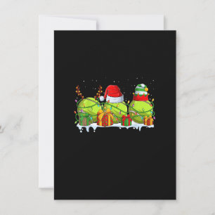 Softball Christmas Santa Xmas for Mum Men Women Pl Invitation