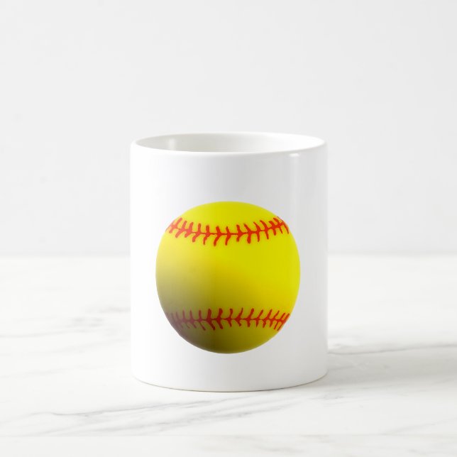 Softball Coffee Mug (Center)