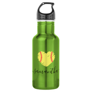 Softball Custom Personalised Girls Womens 532 Ml Water Bottle