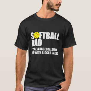 Softball Dad Definition Funny T-Shirt