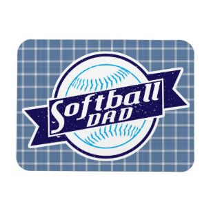 Softball Dad Magnet
