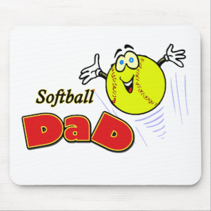 Softball Dad Mouse Mat