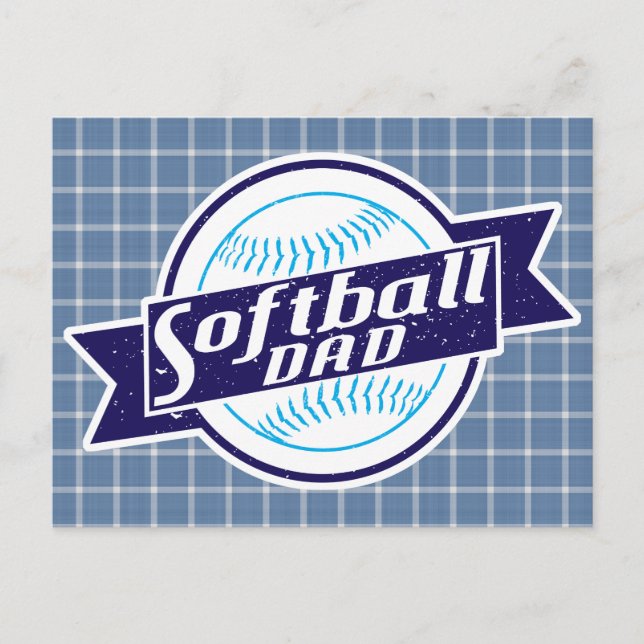 Softball Dad Post Cards (Front)