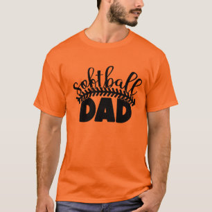 Softball  Dad  T-Shirt