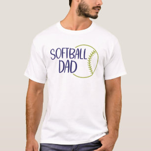 Softball  Dad  T-Shirt