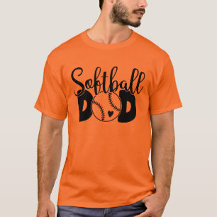 Softball  Dad  T-Shirt