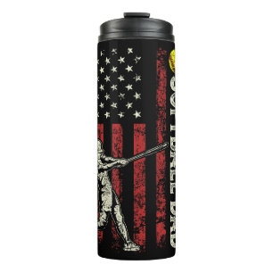 Softball Dad Thermal Tumbler