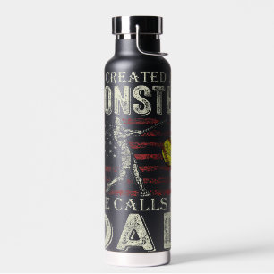 Softball Dad Water Bottle