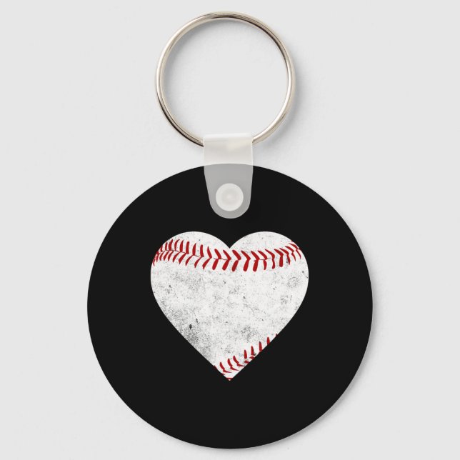 Softball Gift Tee  Key Ring (Front)