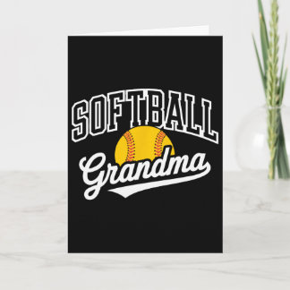Softball Grandma _1  Card