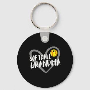 Softball Grandma _4 Key Ring