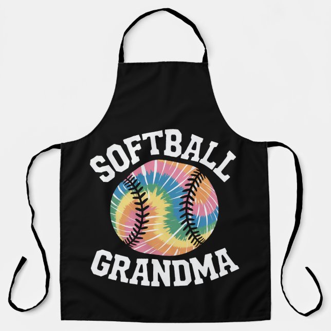 Softball Grandma Apron (Front)