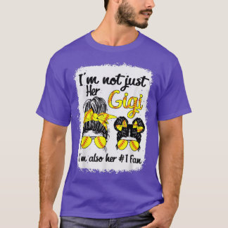 Softball Grandma Gigi Granddaughter Fan Baseball M T-Shirt