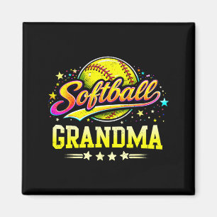 Softball grandma mothers day magnet