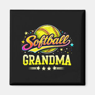 Softball Grandma Mothers Day Magnet