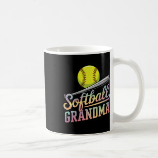 Softball Grandma Softball Player Game Day Mothers  Coffee Mug