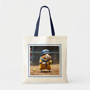 Softball Guinea Pig,  Tote Bag