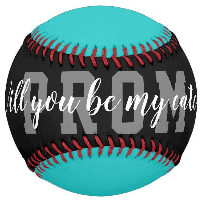 Softball Hoco Prom proposal request ball gift idea (Front)