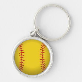 Softball Keychain