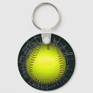 Softball Keychains