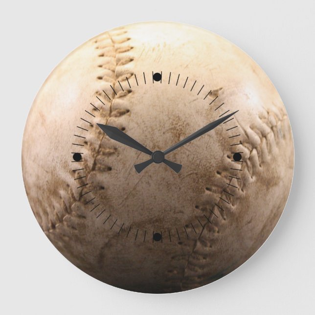 Softball Large Clock (Front)