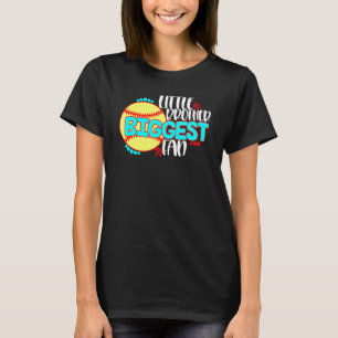 Softball-Little Brother Biggest Fan T-Shirt