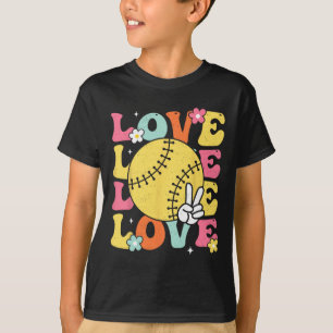 Softball Love Cute Softball Shirts For Women Mom T