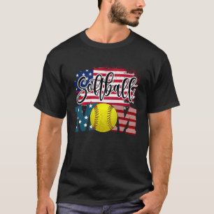 Softball Love Softball Life Mum High School Softba T-Shirt