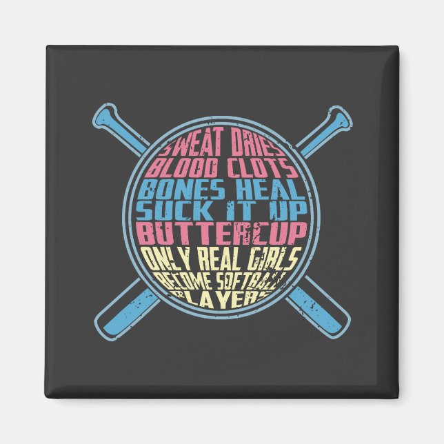 Softball Magnet (Front)