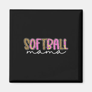 Softball Mama Mom Mother Girls Fastpitch Magnet