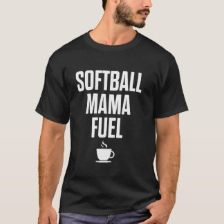 Softball Mama Proud Mum Team Player  T-Shirt