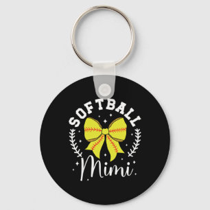 Softball Mimi Of A Softball Player Mimi Coquette Key Ring
