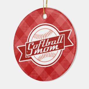 Softball Mum Decoration