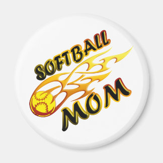 Softball Mum (flame) copy.png Magnet