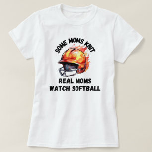 Softball Mum Softball Mama Game Day T-Shirt
