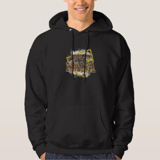 Softball Nana Leopard Bleached Family Matching   Hoodie