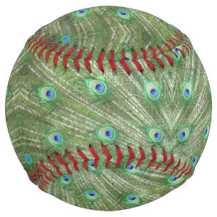 Softball - Peacock Tail Feathers
