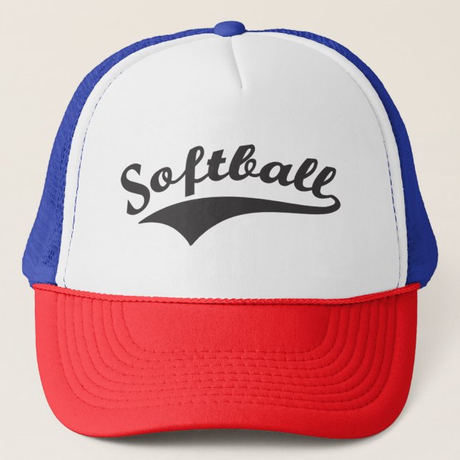 Softball Peaked Cap (Front)