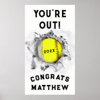 Softball Player Graduation
