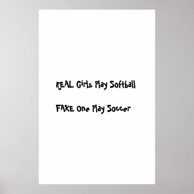 Softball Poster (Front)