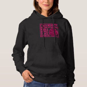 Softball Print Beauty In The Street Beast In My Cl Hoodie
