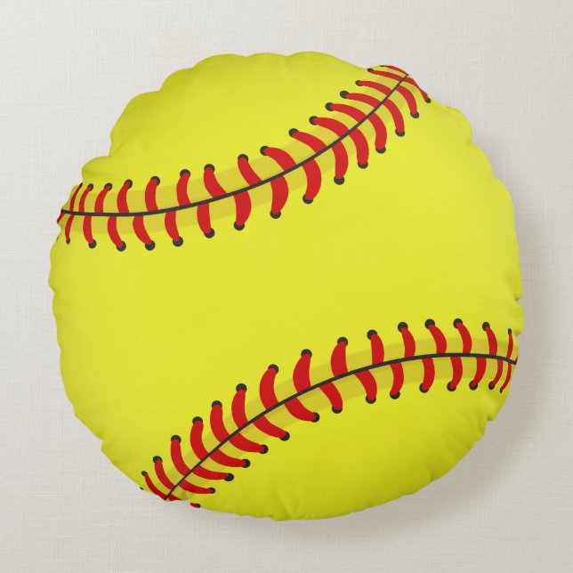 Softball Round Cushion (Front)