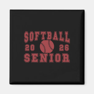 Softball Senior Night Softball Senior 2026 Graduat Magnet