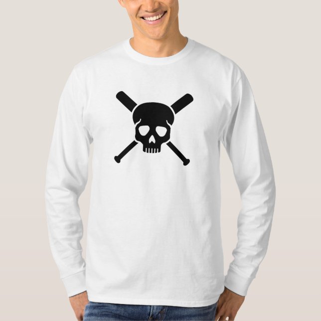 Softball skull T-Shirt (Front)